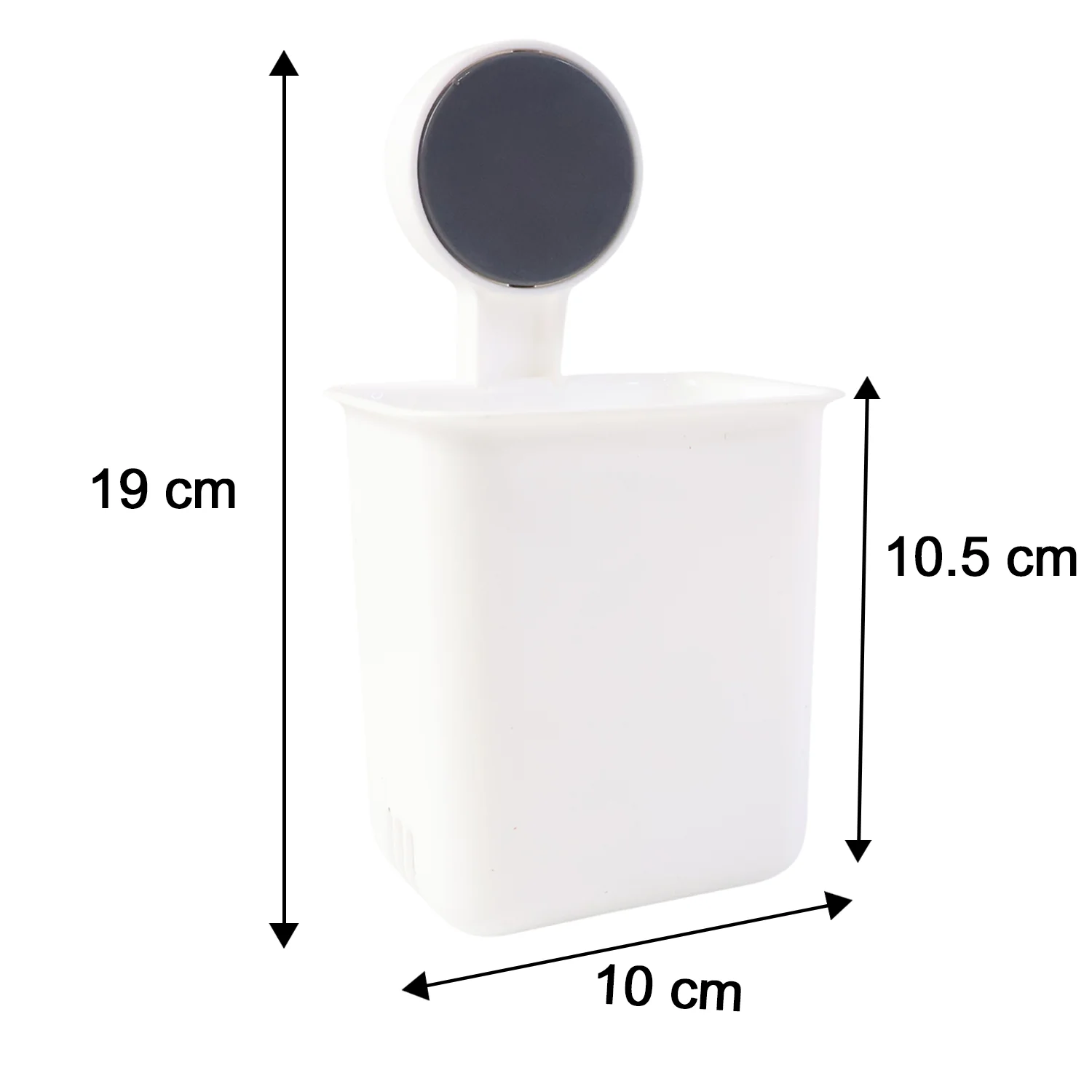 Wall Mounted Toothbrush Holder – No-Drill Space Saving Bathroom Organizer - Image 7
