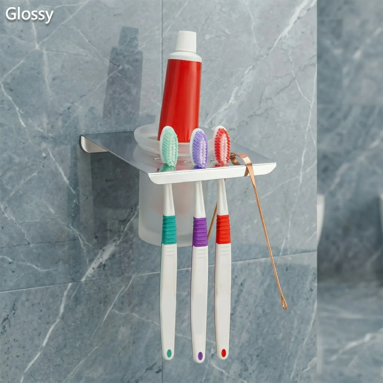 Wall Mounted Toothbrush Holder – Space Saving & Rust Resistant - Image 5