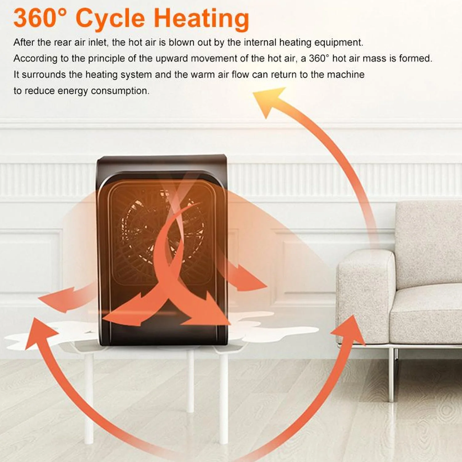 Room Heater – Portable 220V Electric Heater for Home | Airvanta - Image 7