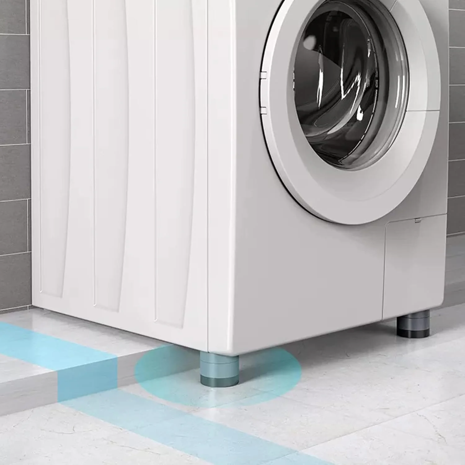 Washing Machine Support Pad – Adjustable Anti-Vibration Set | Deodap - Image 3