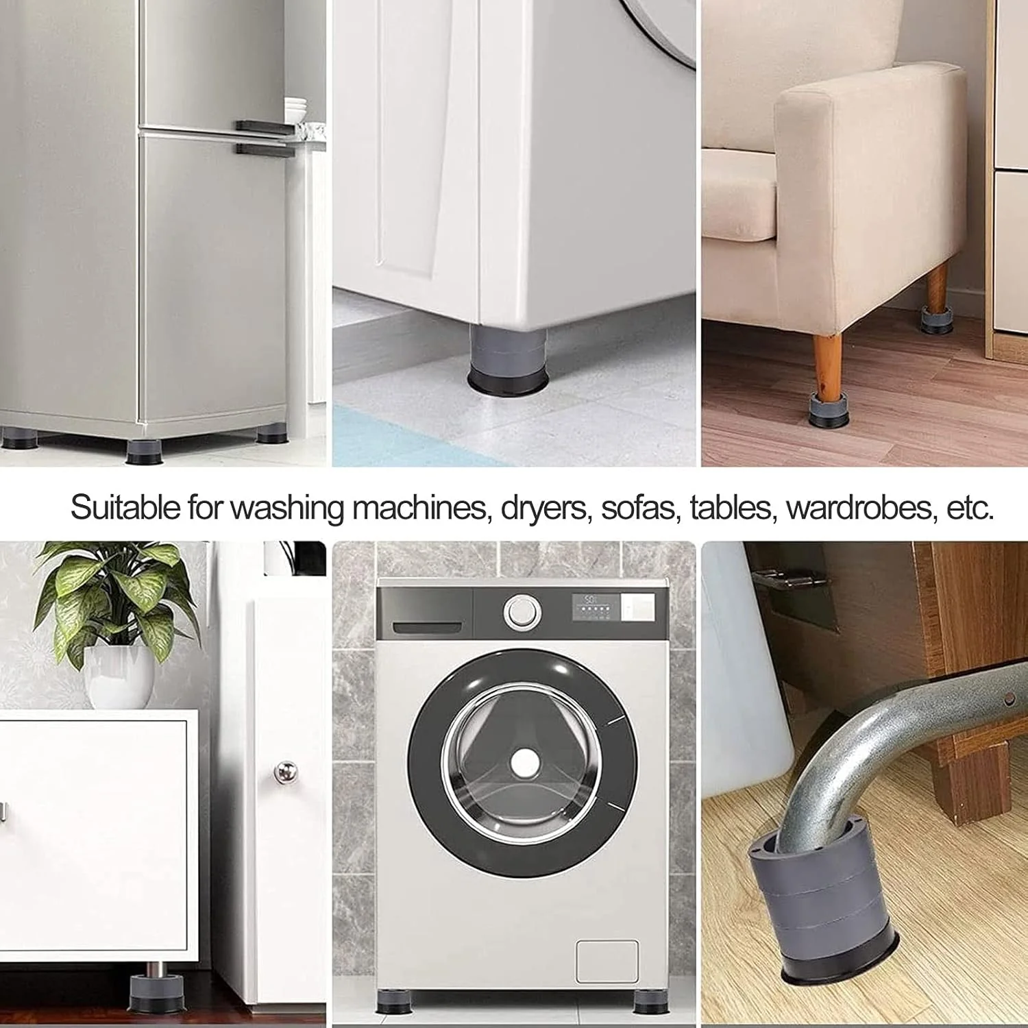 Washing Machine Support Pad – Adjustable Anti-Vibration Set | Deodap - Image 7