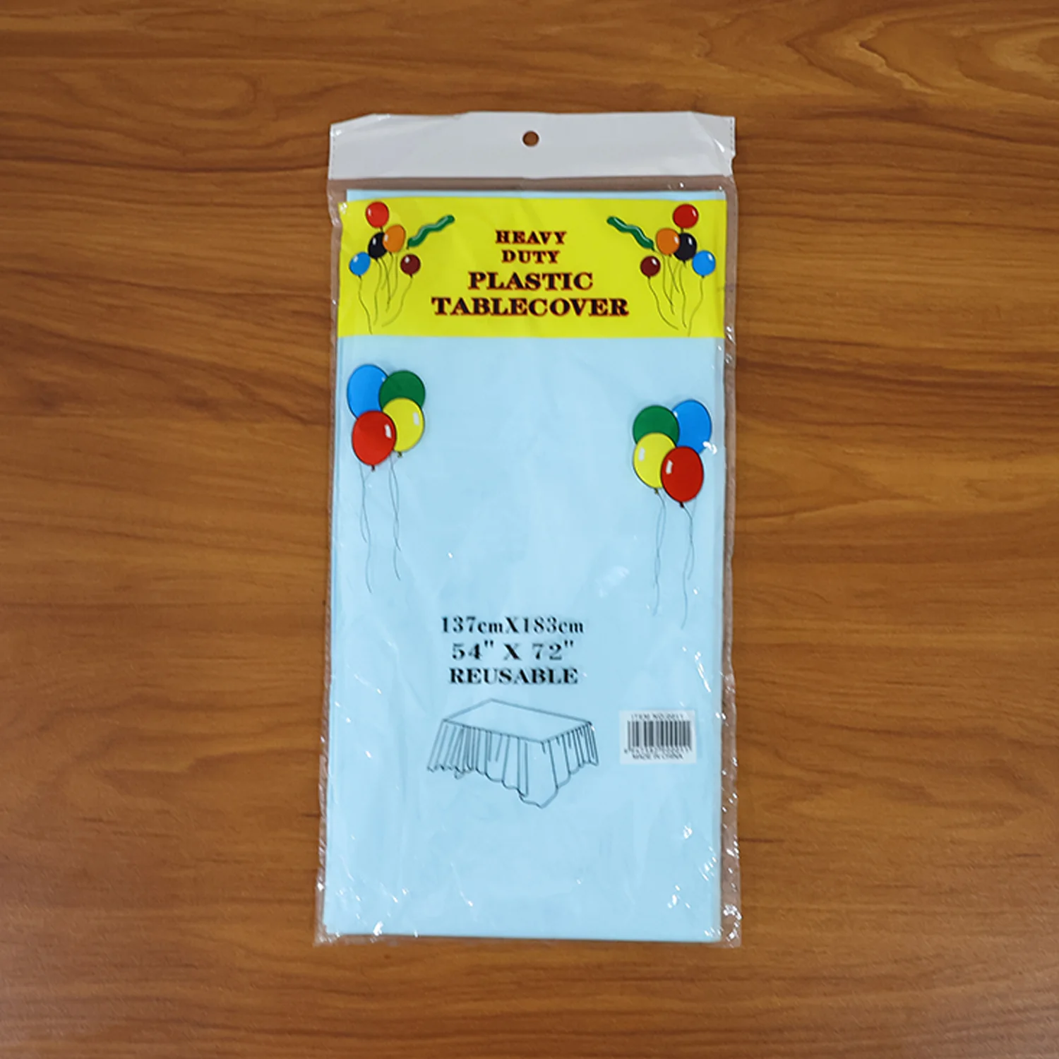 Disposable Plastic Table Cover – Waterproof & Tear-Resistant 137x183 cm - Image 11