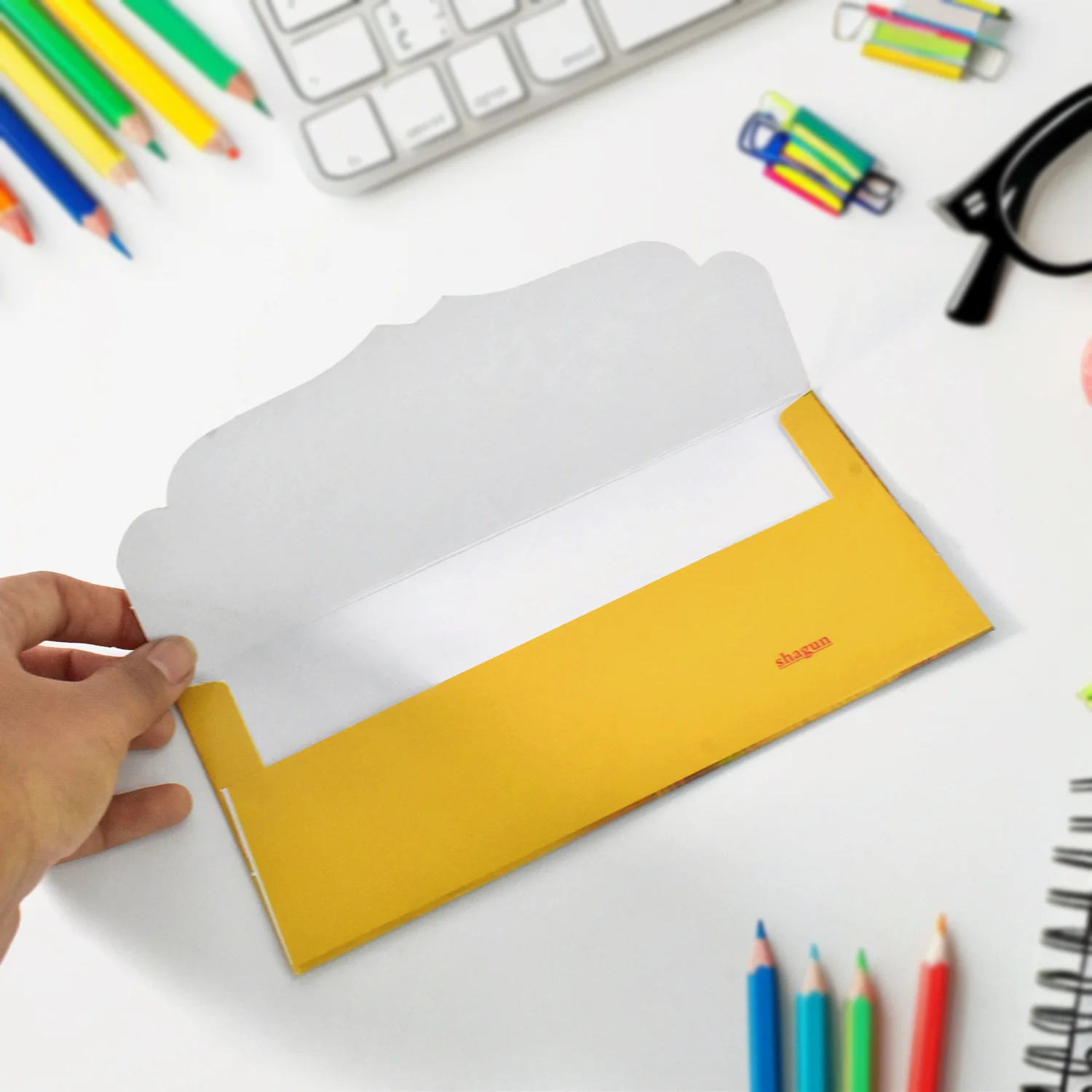 Wedding Gift Envelopes – Premium Cash Gift Shagun Covers (10 Pc) - Image 2