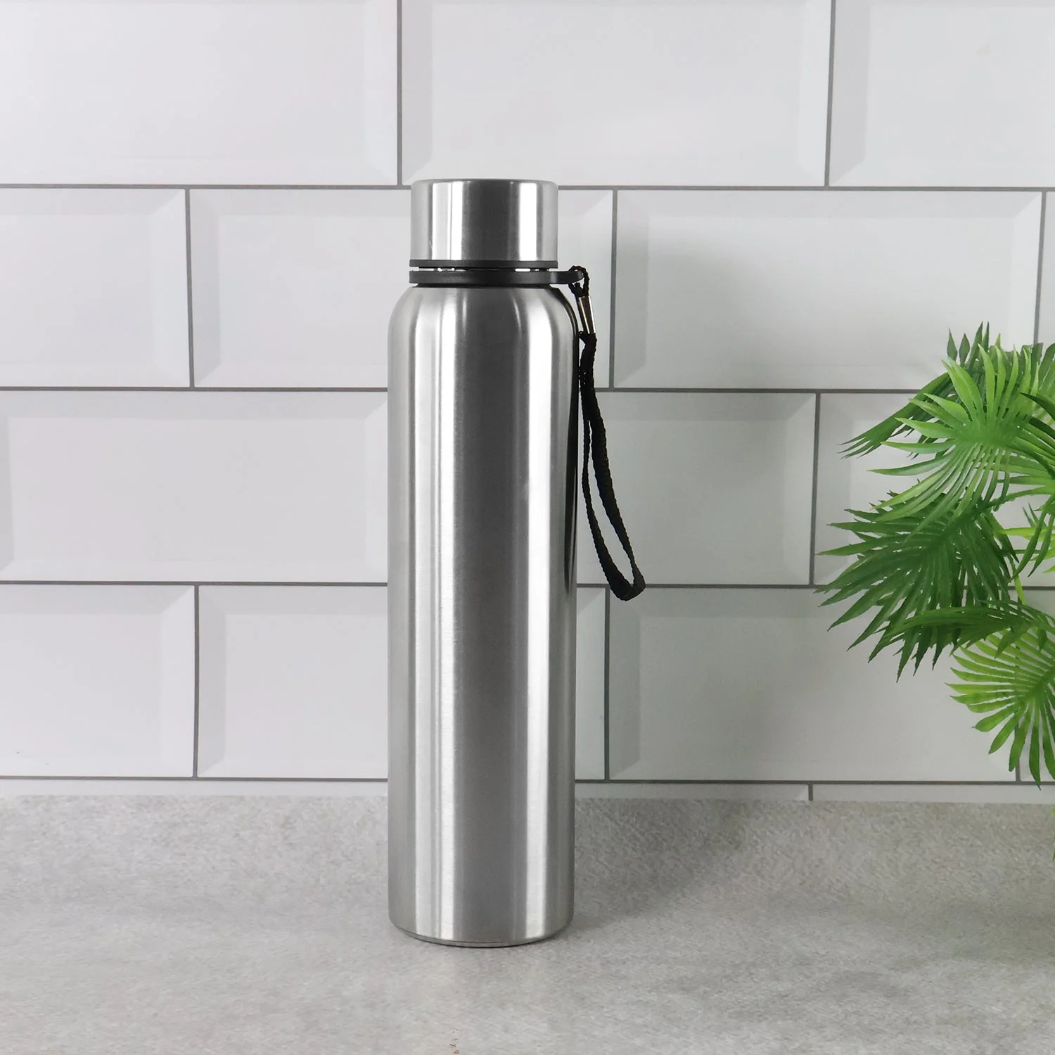 Stainless Steel Water Bottle 1000ml – Sweat-Proof & Leak-Proof - Image 3