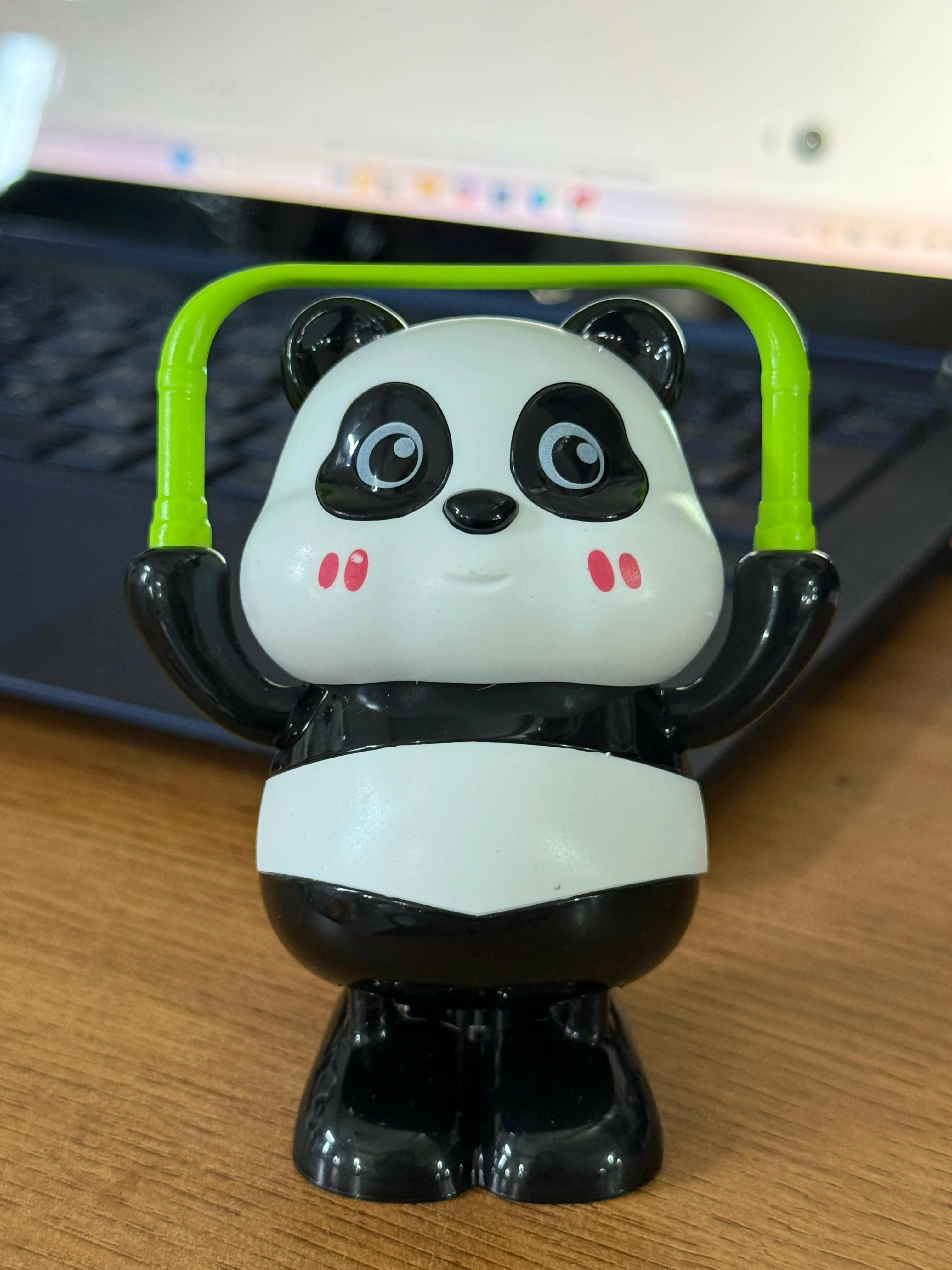 Wind-Up Jumping Panda Toy – Safe Mechanical Play for Kids - Image 5