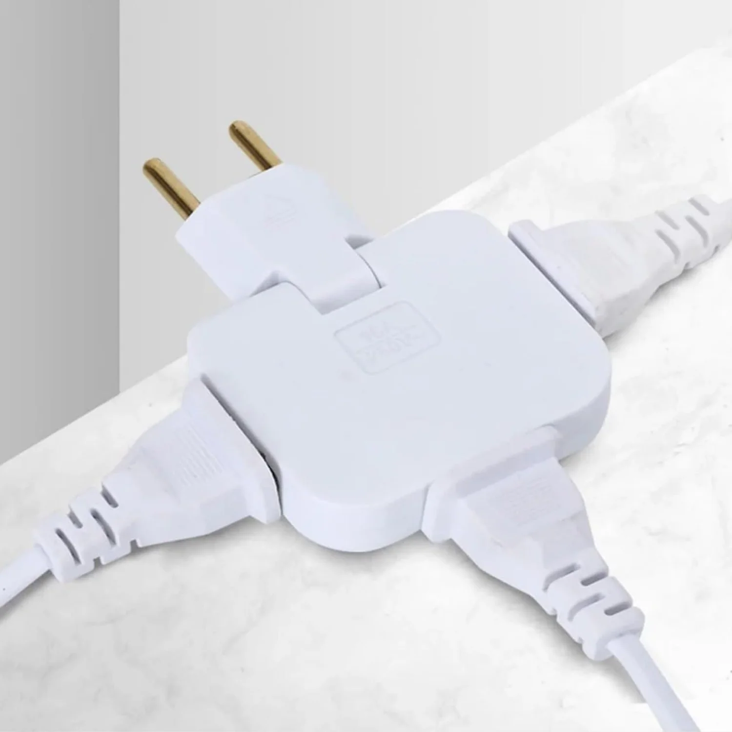 Foldable Wall Plug Adapter – 3-in-1 Compact Travel Socket | Tetherix - Image 5
