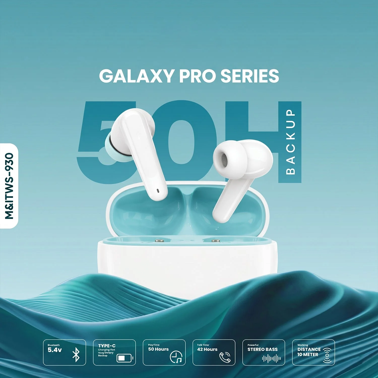Wireless Bluetooth Earbuds – Deep Bass & Touch Controls for Music - Image 6