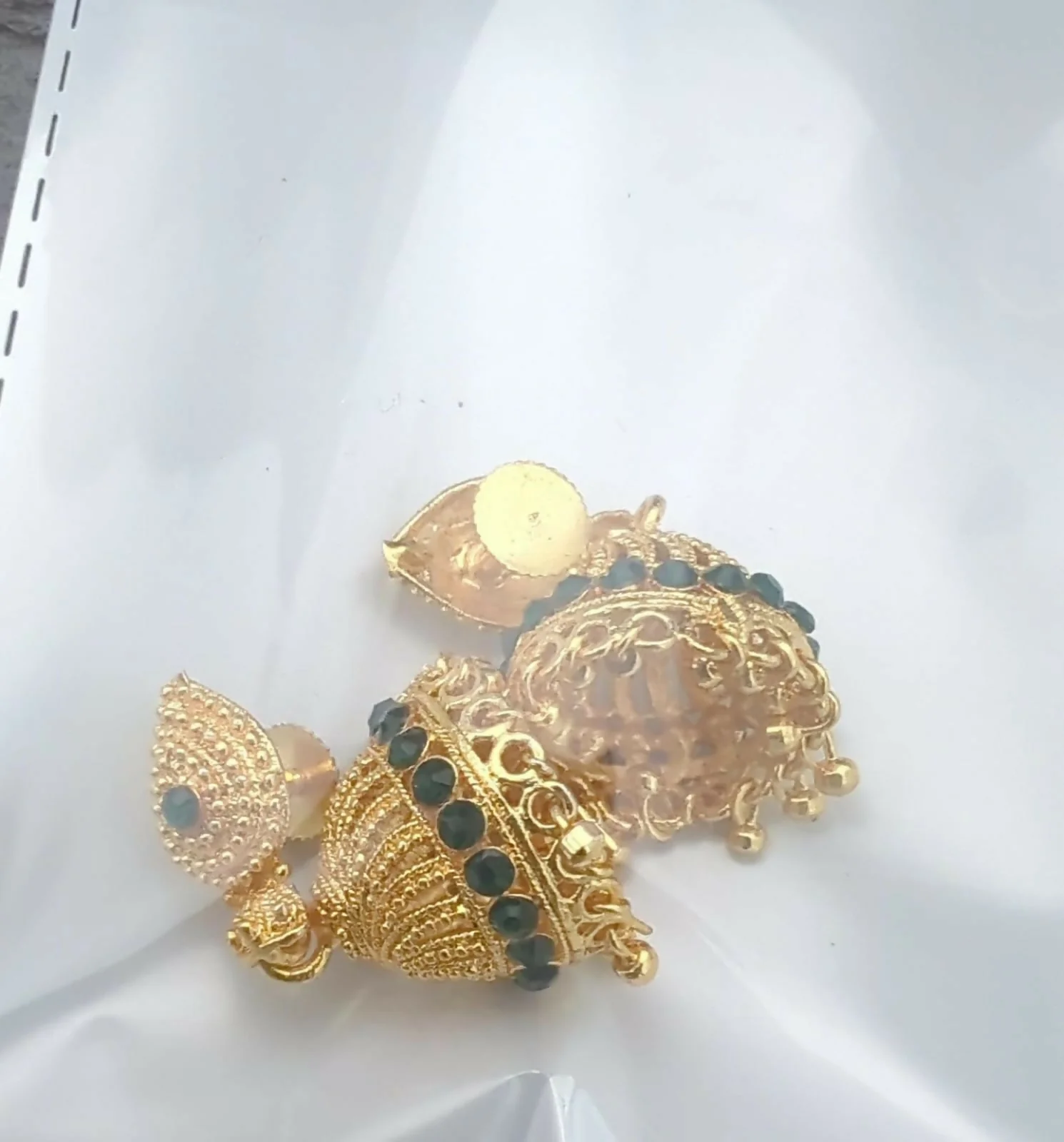 Jhumka Earrings – Stylish Gold-Plated Traditional Jewellery - Image 5