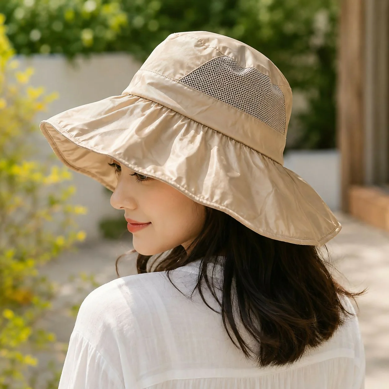 Women’s Wide Brim Sun Visor Hat, Foldable & Breathable for Summer - Image 23