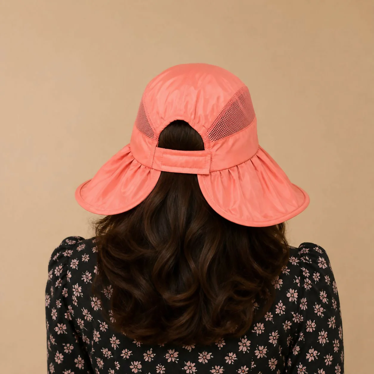 Women’s Wide Brim Sun Visor Hat, Foldable & Breathable for Summer - Image 9