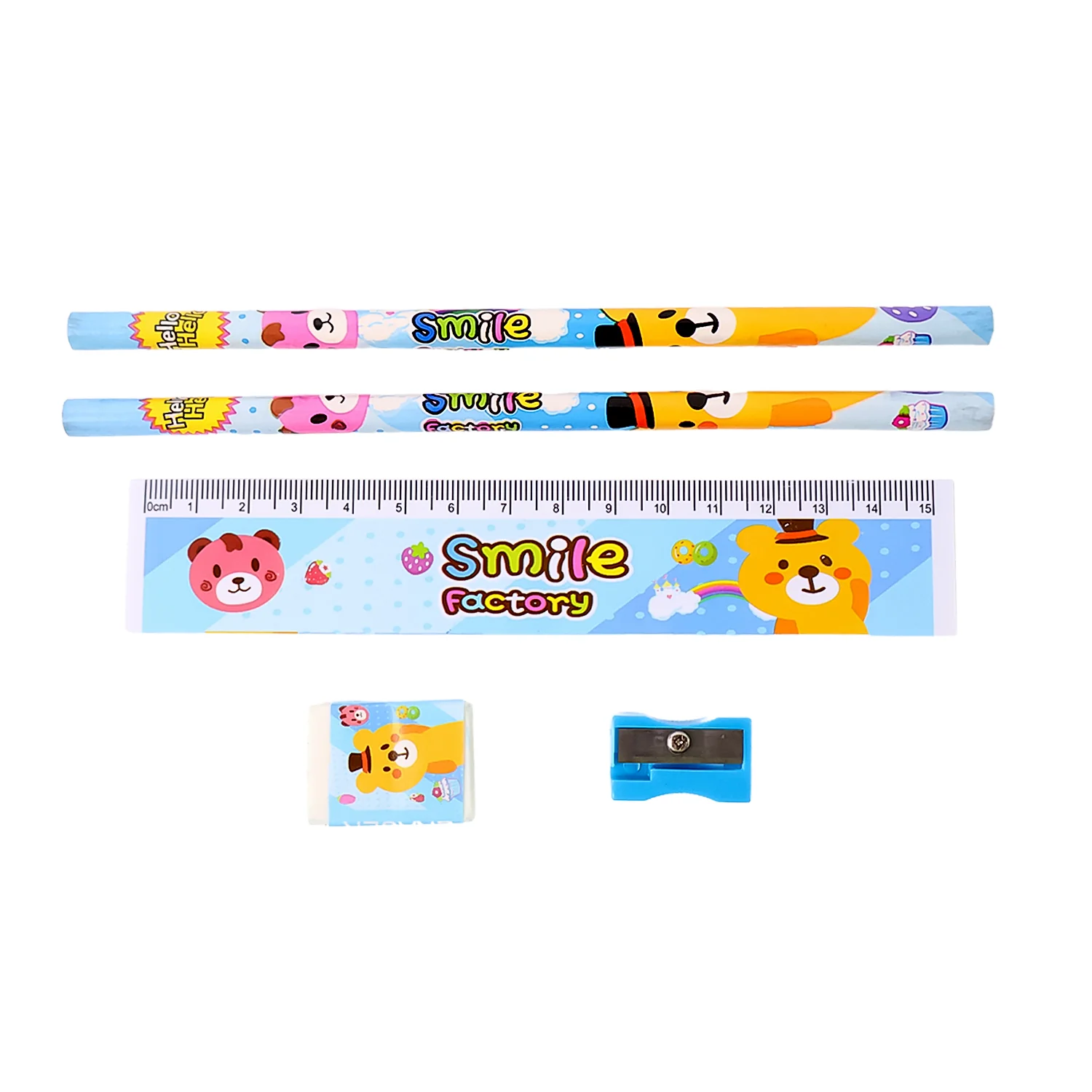 Kids Stationery Set – Wooden 5-Piece School Kit | Writezo - Image 6