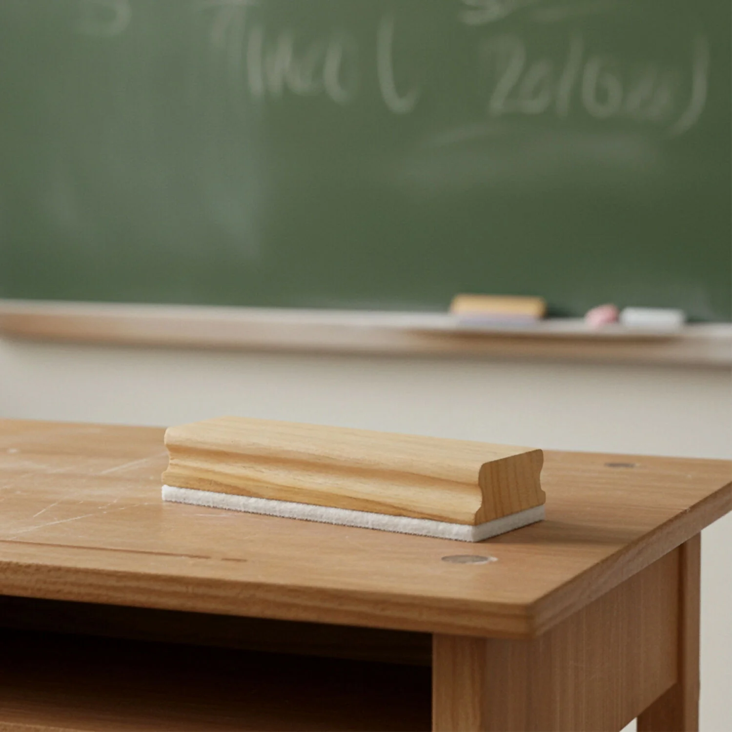 Wooden Whiteboard Duster – Easy Clean & Comfortable Grip - Image 2