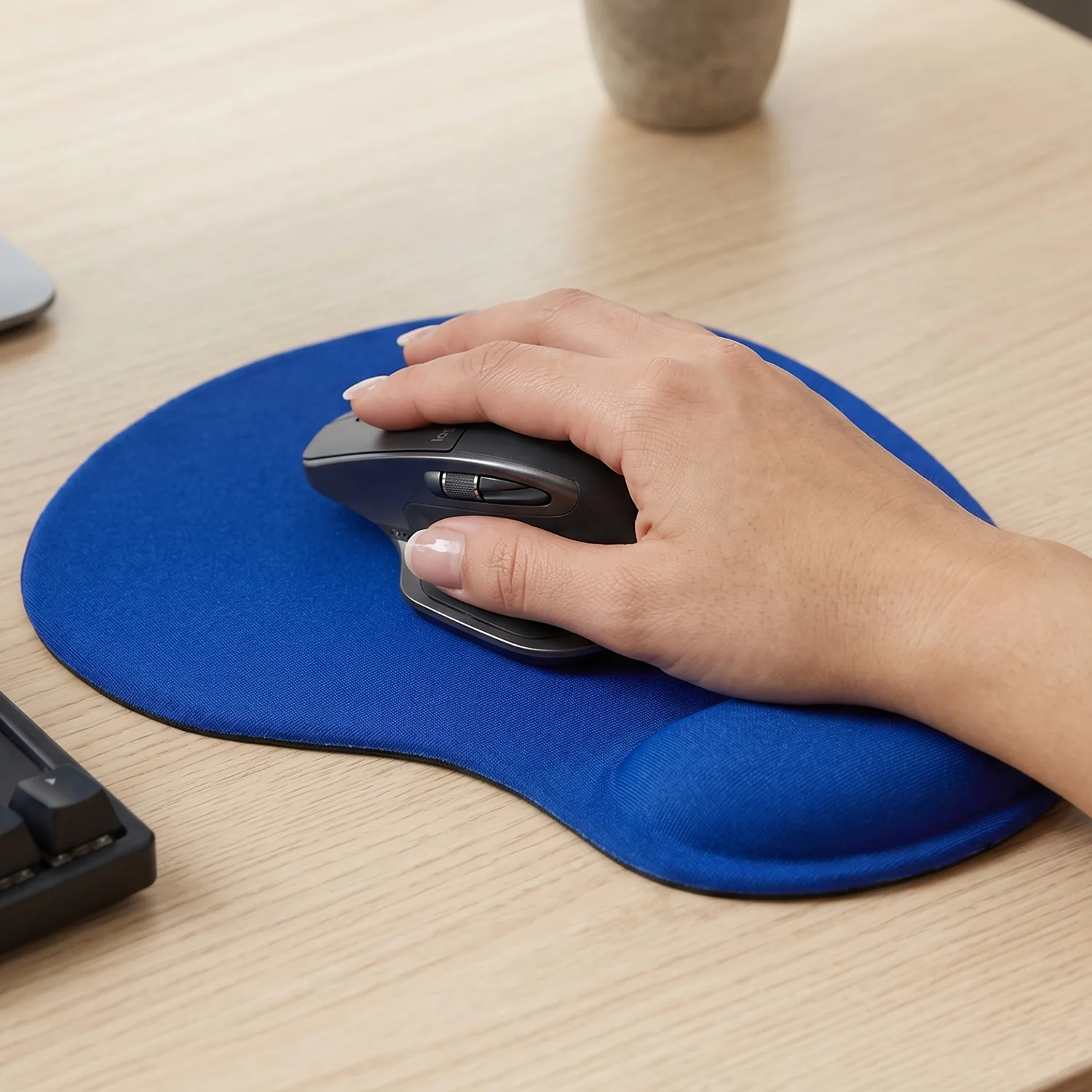Ergonomic Wrist Rest – Soft Cushion Mouse Pad | Compshop - Image 3