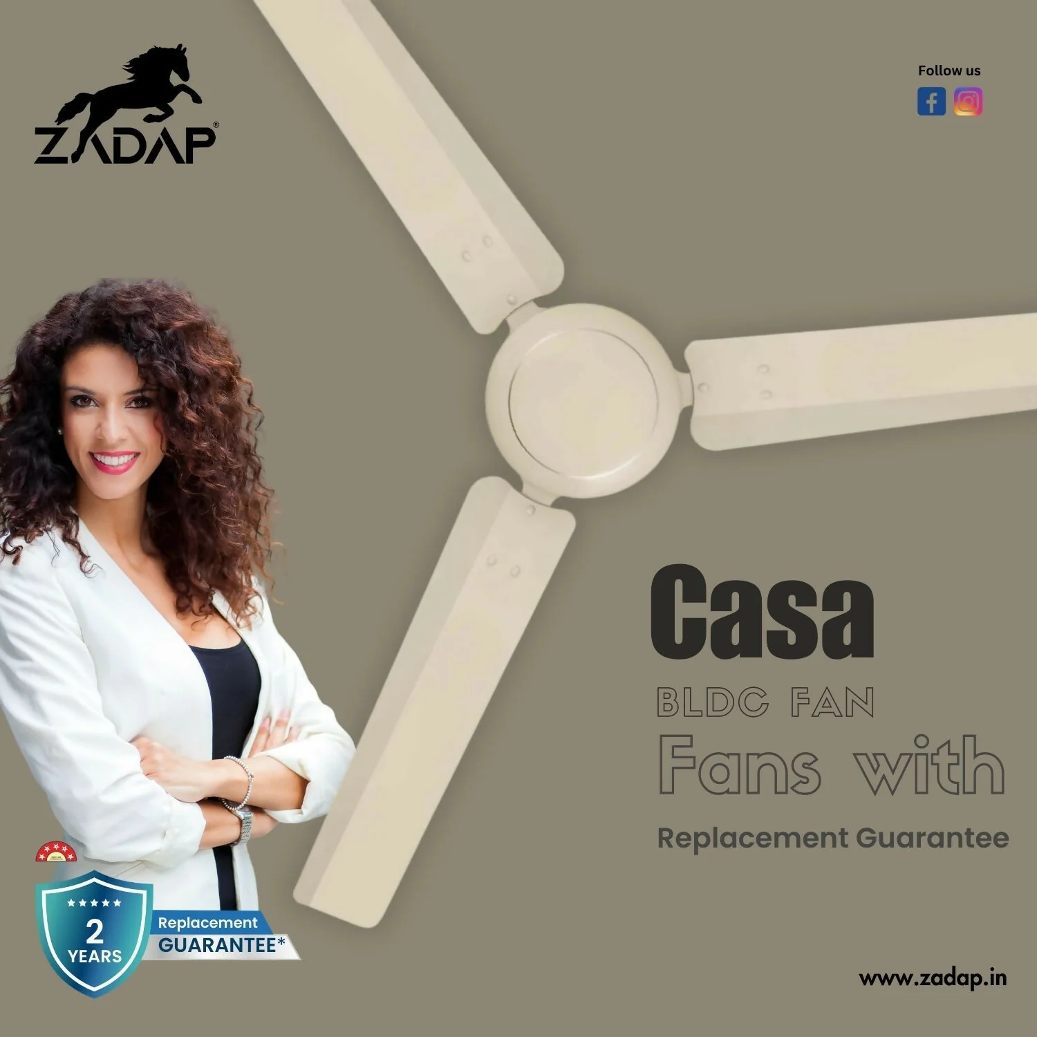 BLDC Ceiling Fan – Energy Saving & Silent Operation for Home - Image 3