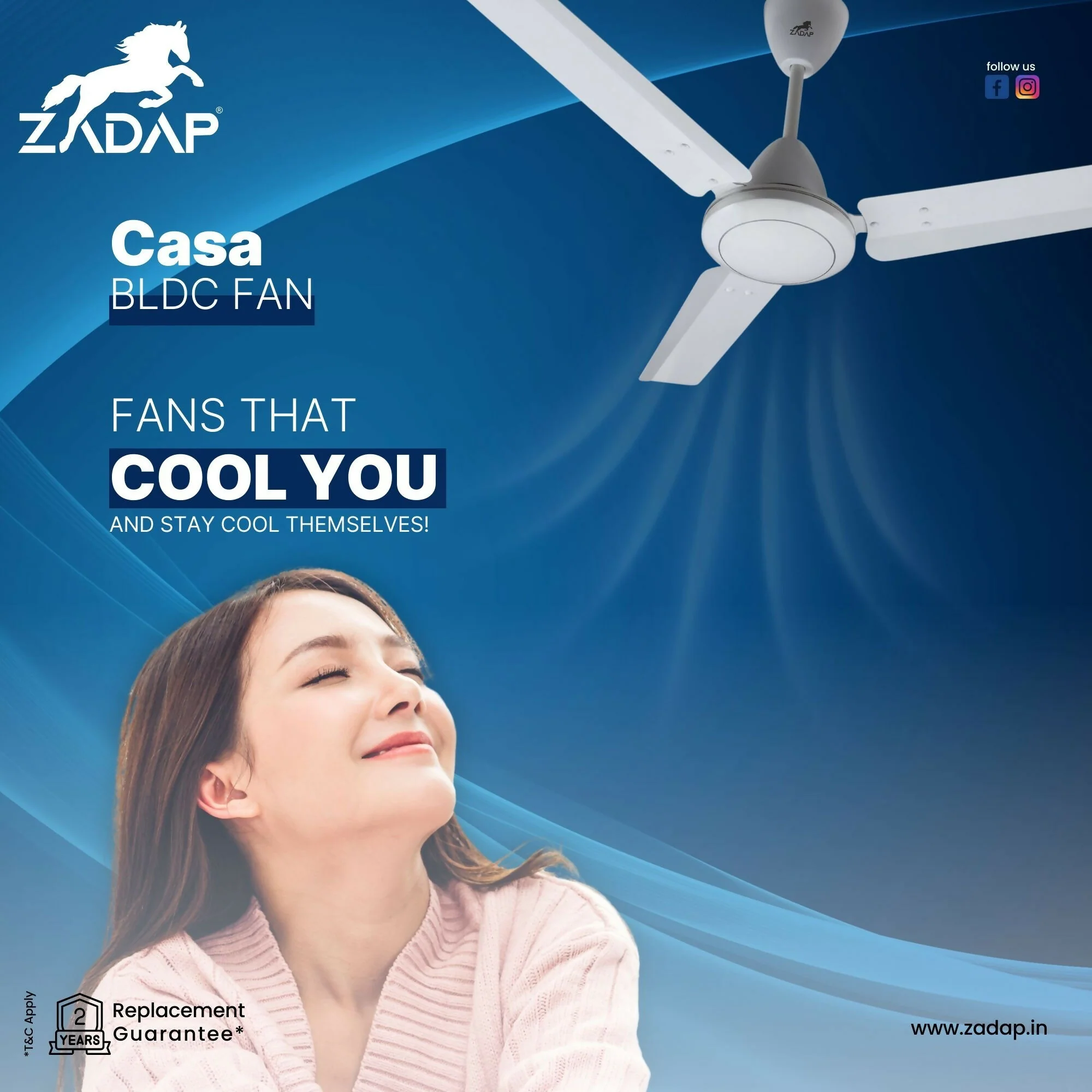 BLDC Ceiling Fan – Energy Efficient & Ultra Silent for Modern Homes - Image 2
