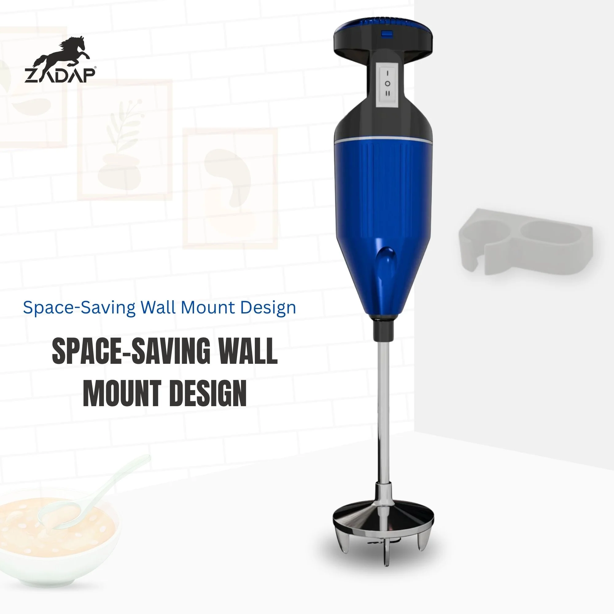 Hand Blender – Powerful 250W Copper Motor, Easy to Use - Image 4