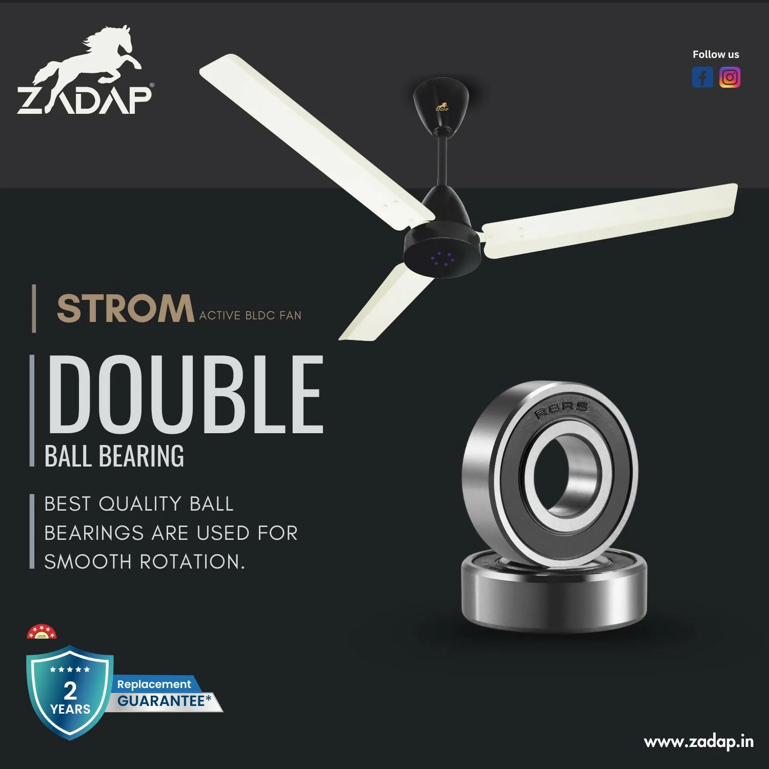 High Speed BLDC Ceiling Fan – Energy Saving & Silent Operation - Image 7