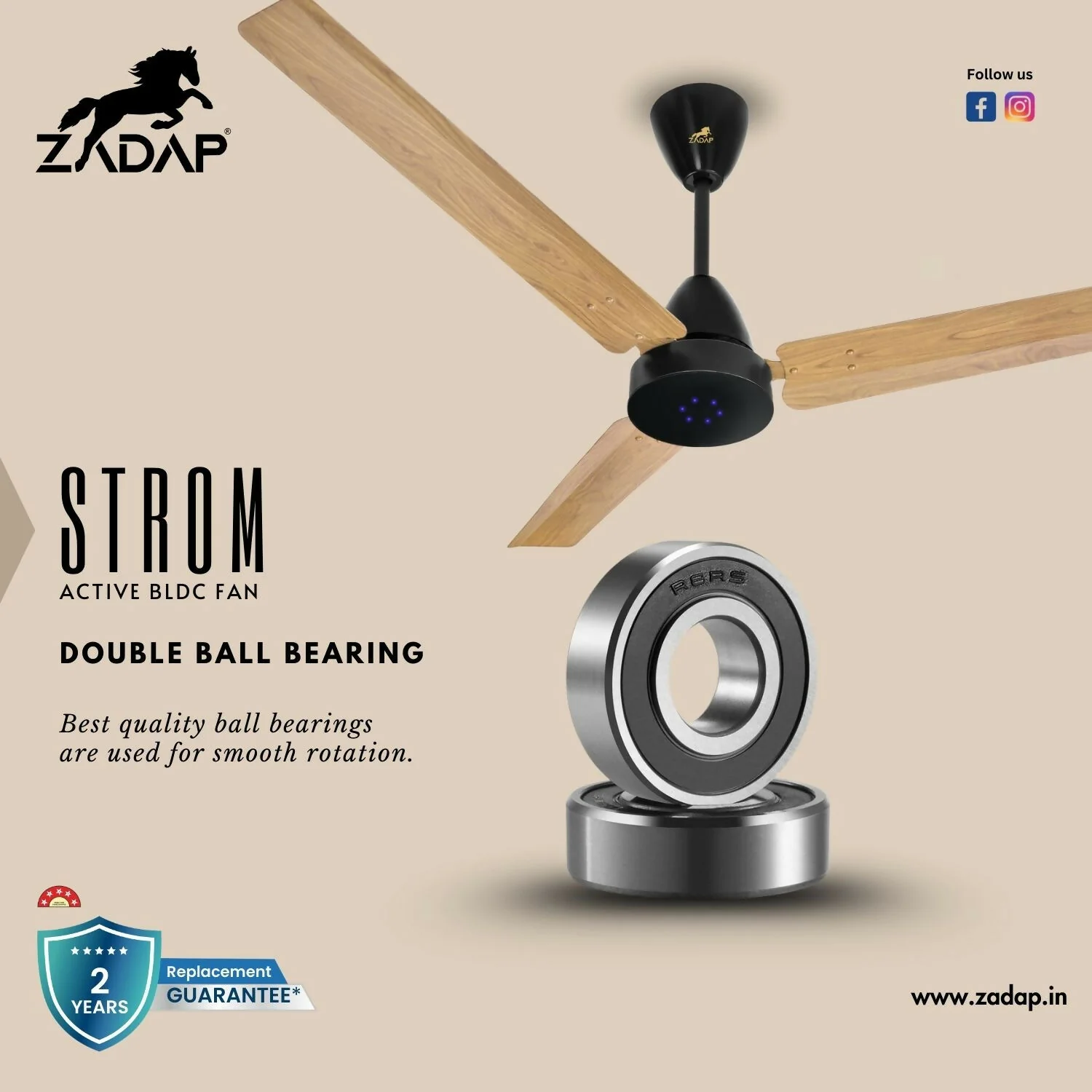 High Speed BLDC Ceiling Fan – Energy-Efficient Modern Design - Image 7