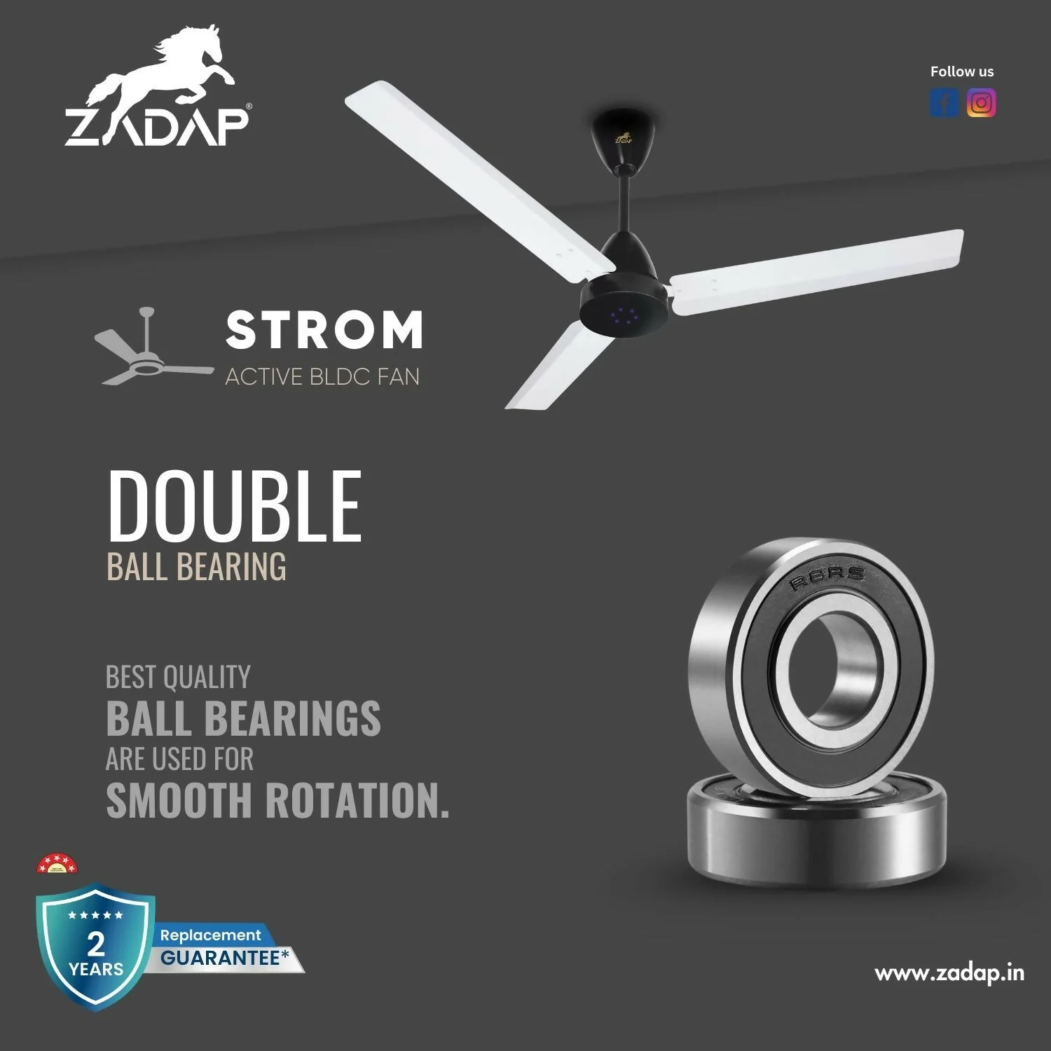 High Speed BLDC Ceiling Fan – Energy Efficient & Silent Operation - Image 7