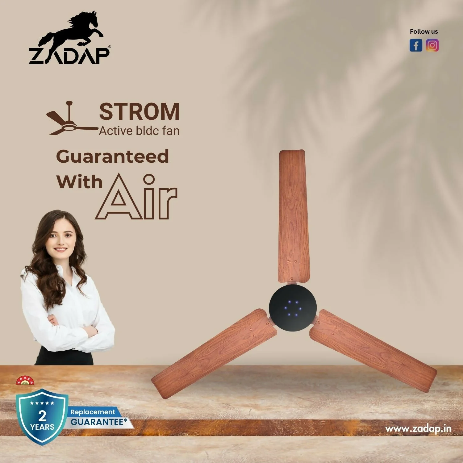 High Speed BLDC Ceiling Fan – Energy-efficient & Silent Operation - Image 2