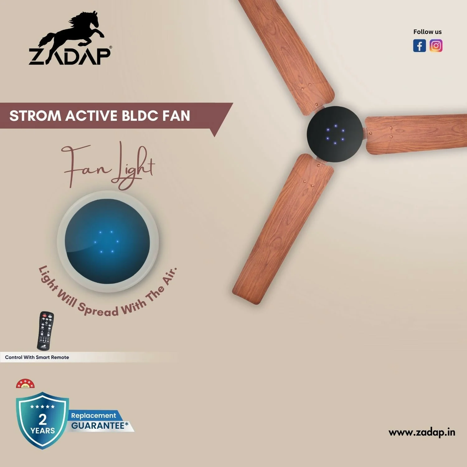 High Speed BLDC Ceiling Fan – Energy-efficient & Silent Operation - Image 6